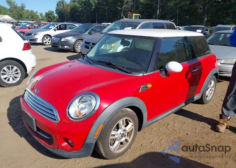 2012 Mini Cooper из США, поврежденный, VIN WMWSU3C51CT263930